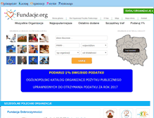 Tablet Screenshot of fundacje.org